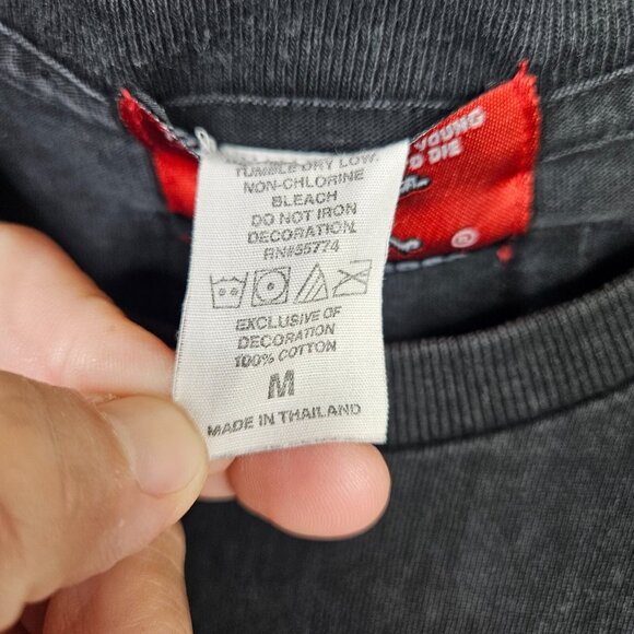 Cream Soda Unisex Adult Japanese Brand Eagle Beads Embroidered Tee Size M - Picture 4 of 7